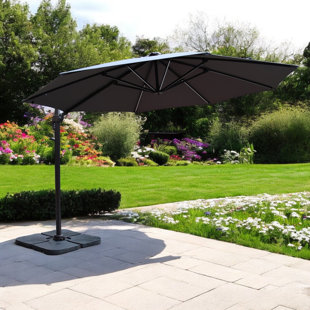  3.5m Cantilever Parasol with Lights