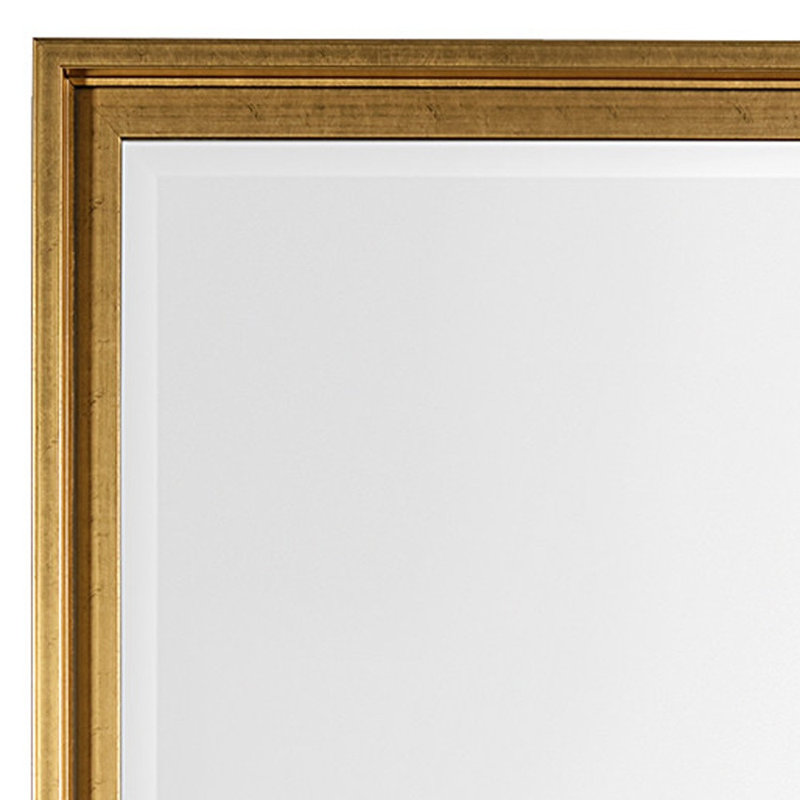 53" Gold Framed Bathroom Vanity Mirror