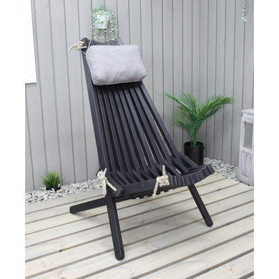 Israel Pine Outdoor Armless Lounge Chair