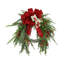 Farmhouse Holiday Wreath and UV Boxwood Drop-In