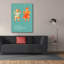«Two Little Girls On Swings» par Andreas Magnusson, art mural sur toile-795740938