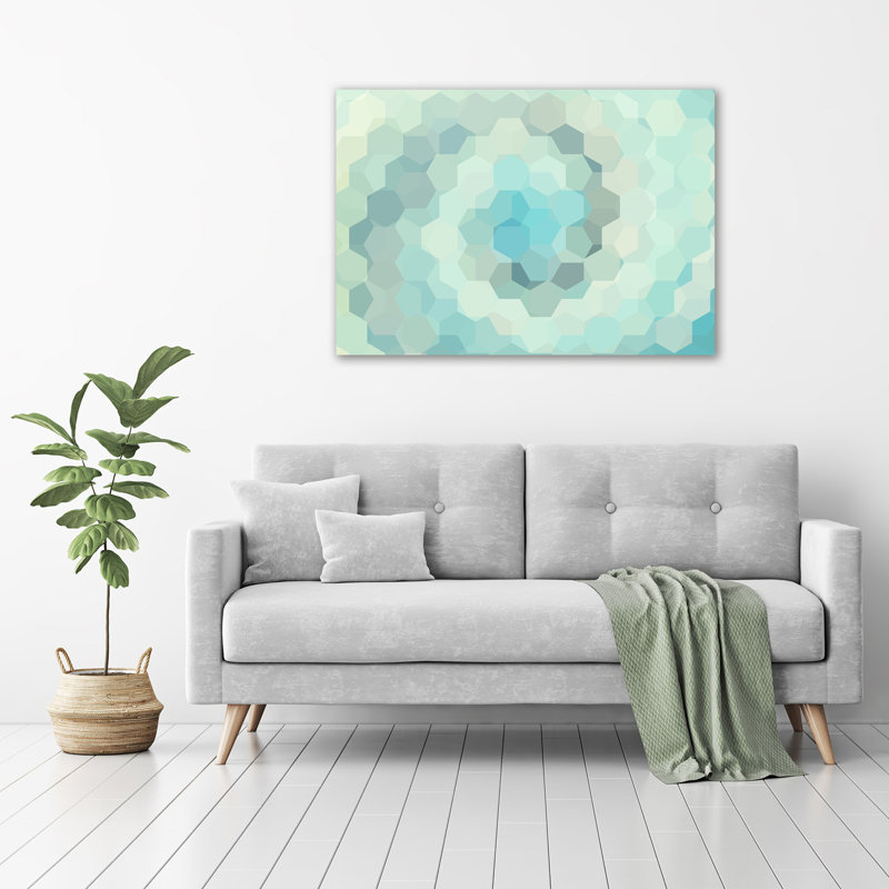 Abstraction Background - Wrapped Canvas Print