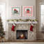 Ensemble de 2 impressions sur toile Evergreen Holiday Home-612264946-612264952-612264953