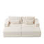 Canapé modulaire surdimensionné de 87 po, sans assemblage requis-1545354230