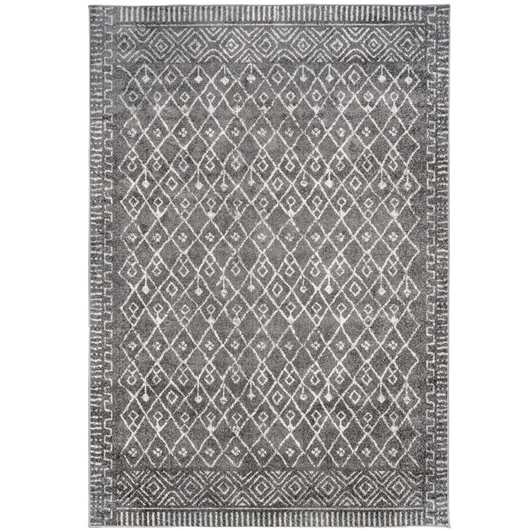 Tapis gris Roma Looms
