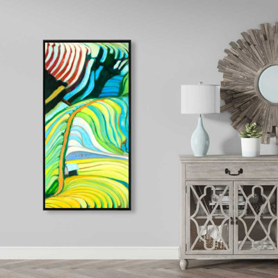 Art sur toile vert