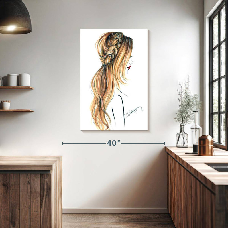 Shuttleworth Good Hair Day, 39" H x 26" W