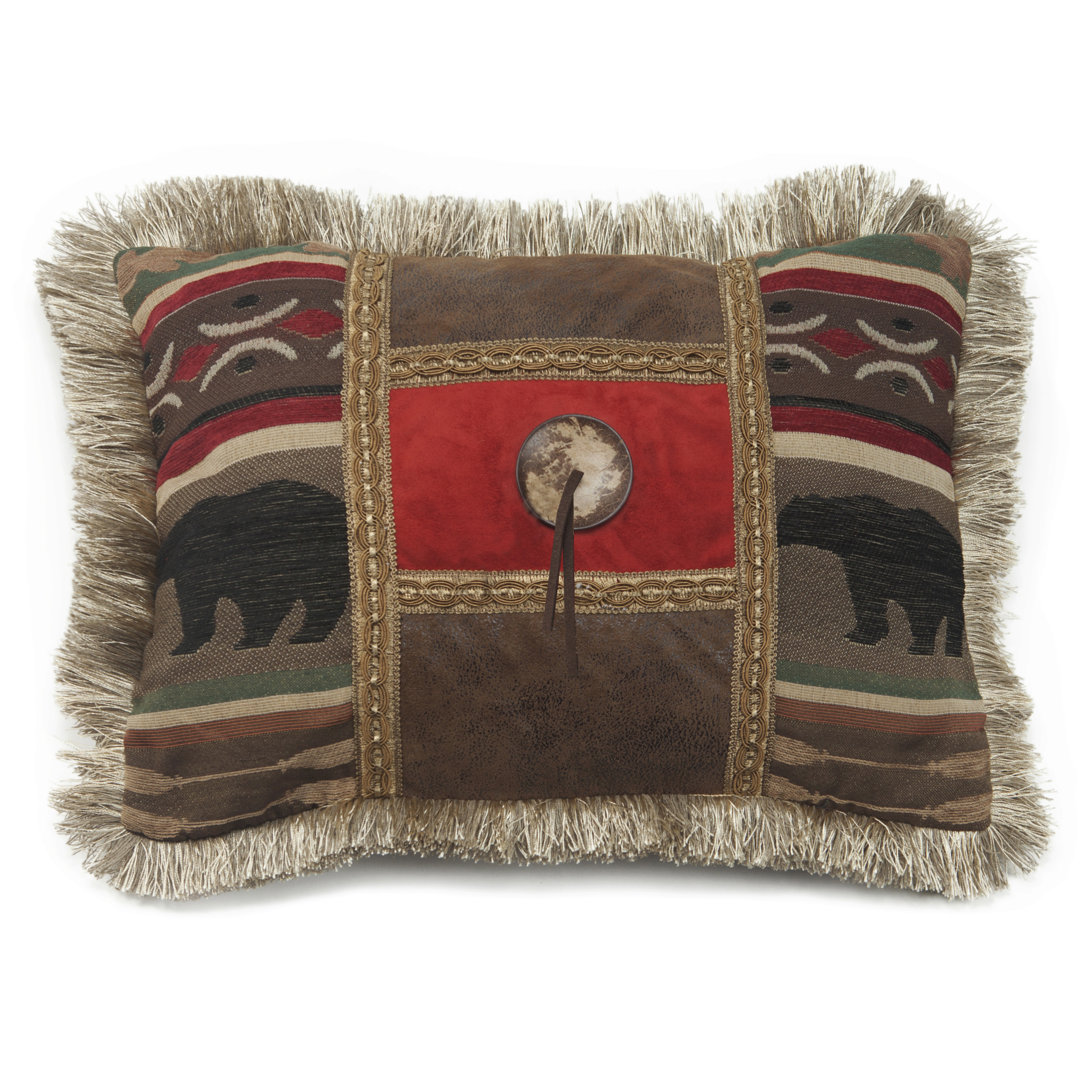 Backwoods Throw Pillow Carstens Inc.