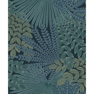 Papier peint feuilles de velours borestapeter