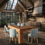 Solid Wood Dining Table