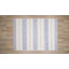 Tapis ivoire et bleu rayé à pois Anna-Sophia-1328666449