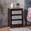 Table de chevet 3 tiroirs