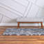 Tapis géométrique gris-1210951333