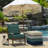 ARDEN Outdoor Chaise Lounge 3.5" Cushion-254088830