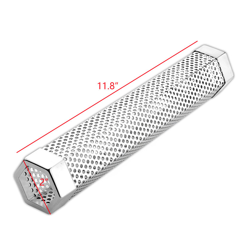Accessoire de barbecue pour fumoir en acier inoxydable