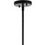 Luminaire tambour suspendu en métal 4 lumières réglable Moats