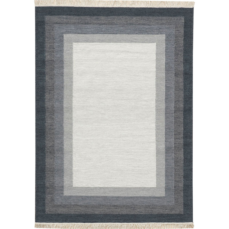 Shawn Geometric Wool Hand Woven Area Rug, Rectangle 170 x 240cm