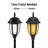 Outdoor Solar LED Traditional Style Pathway Light-91942787-91942788