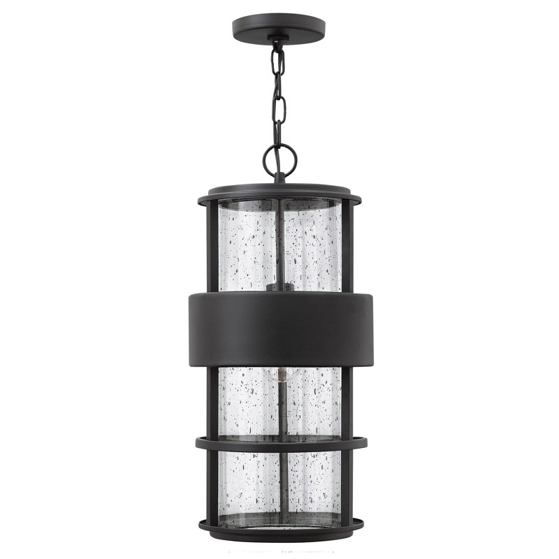 Saturn 1-Light Outdoor Hanging Lantern