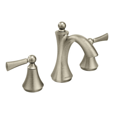 Wynford High Arc Brushed Nickel Lav Faucet Kit With Valve 9000