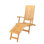 Makowski Outdoor Teak Chaise Lounge