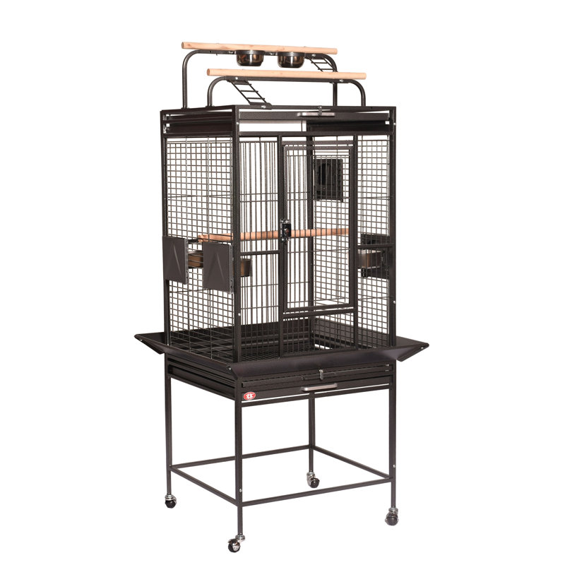 Play Top Cage Medium Noir, Noir