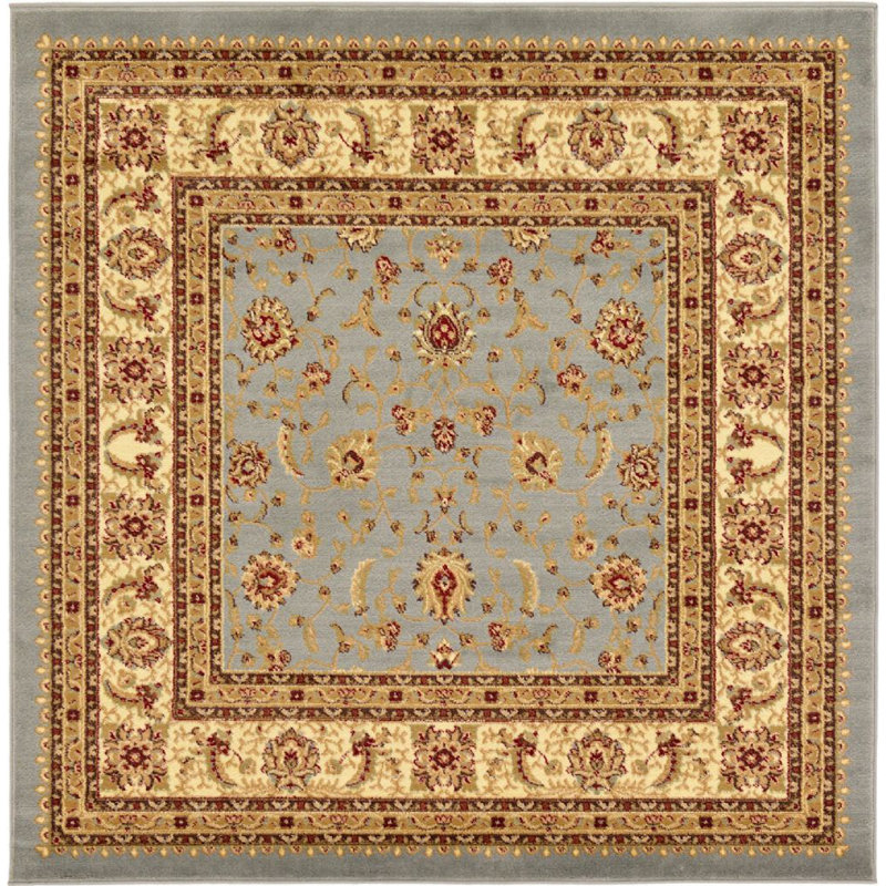 Odyssey Oriental Indoor Rug, Square 6'