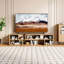 Meuble télé réglable modulaire, console de rangement ouverte, centre de divertissement moderne avec plusieurs compartiments, tablette multimédia Freestyle pour la chambre à coucher du salon-394952262