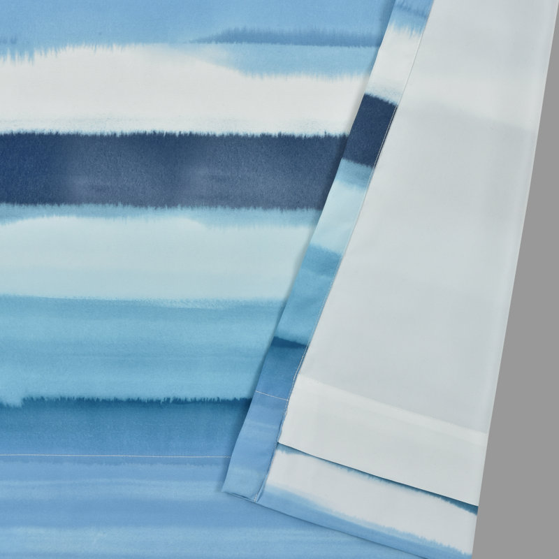 Paire de rideaux obscurcissant en polyester 