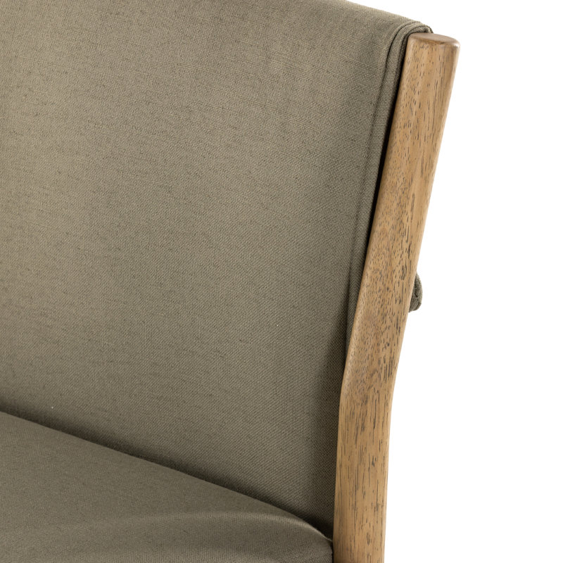 Hito Dining Chai, Gray, Burnished Parawood
