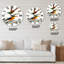 Vintage Bird I - Horloge murale traditionnelle-93601746
