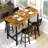Minkar 4 - Person Four Leg Dining Set-746221279