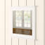 Solid Wood Square Wall Mirror