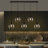Concow 5-Light Matte Black Kitchen Island Pendant With Clear Globe Glass-367342400