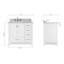Ensemble de meuble-lavabo simple 37 po Flynt-64627203-64627204