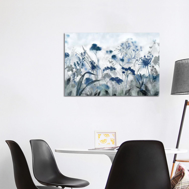 Inky Indigo - Painting on Canvas