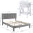 Delaportilla Steel Piece Bedroom Set-1274550036-1274550037