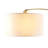 Debbye 77'' Chrome Arched Floor Lamp