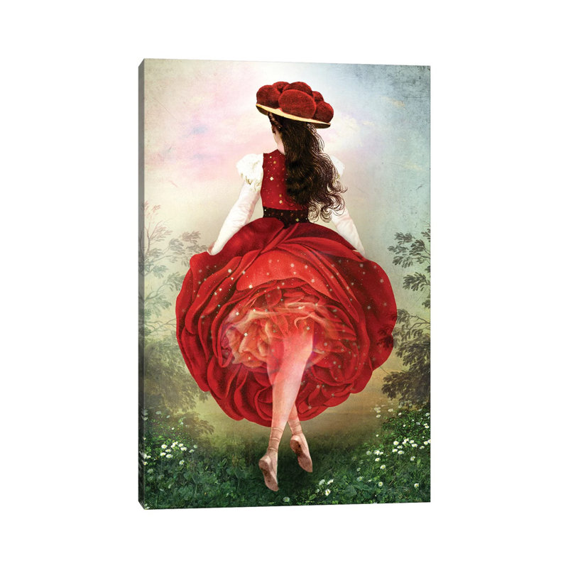 Schwarzwald Champagne par Catrin Welz-Stein - impression d'art graphique, H 40 po x l 26 po x P 1,5 po, Pas de tapis