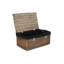 Wicker Rope Handled Trunk with Lining-143960207