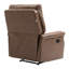Fauteuil inclinable manuel en microfibre-1952561571