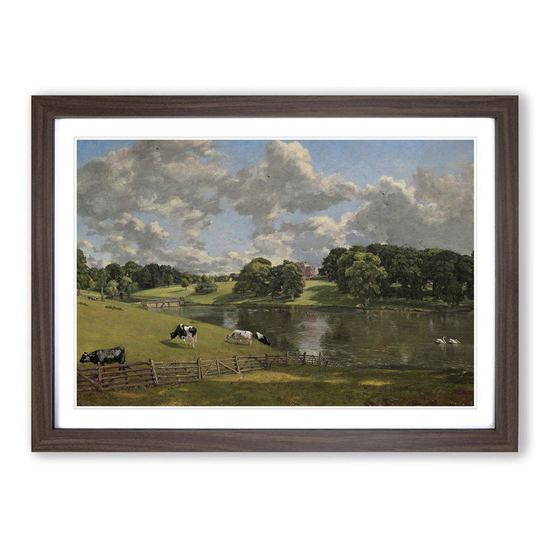 John Constable - Single Picture Frame Painting, Walnut