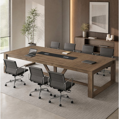 8FT Conference Table, Large Office Conference Table