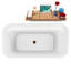 1498.6mm x 787.4mm Freestanding Soaking Acrylic Bathtub-1530826704