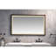 Miroir de salle de bain mural 60 po x 36 po à fixation murale en aluminium, brouillard, 3 lumières de couleur, mémoire, miroir de réglage continu de la luminosité pour la salle de bain, températures, contrôle, salle de bain idéale-1551826220