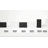 6 Drawer Double Dresser, 47.2" Chest Of Drawers, Modern Bedroom Dresser for Closet and Living Room, White-1029001418