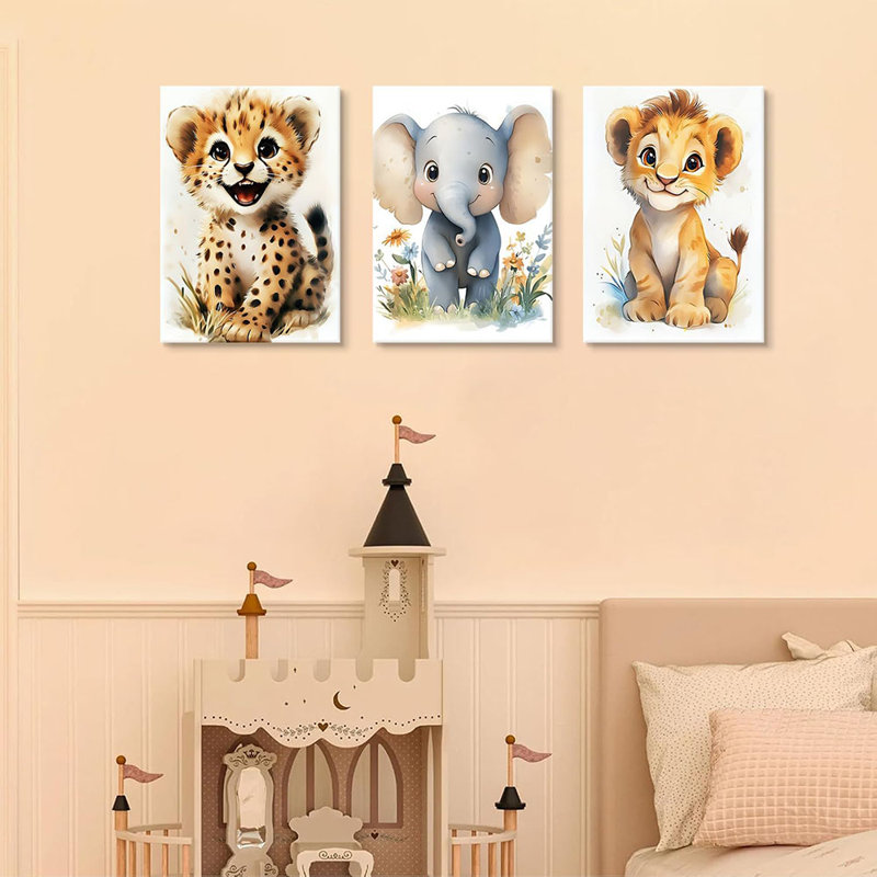 3 Piece Wrapped Canvas Print