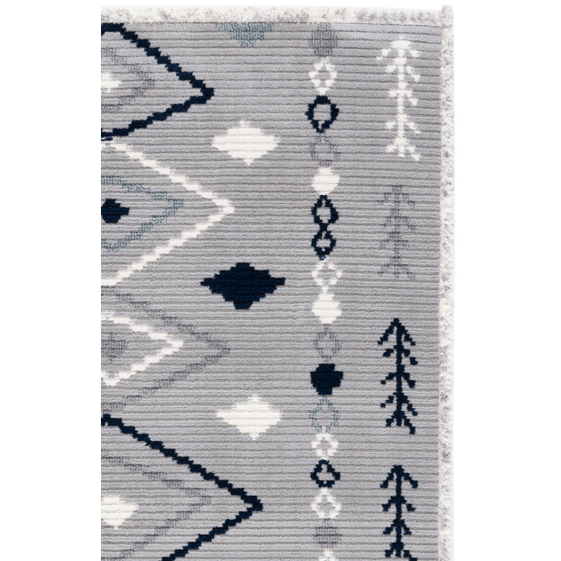 Amais Performance Southwestern Rug, Square 6'7"