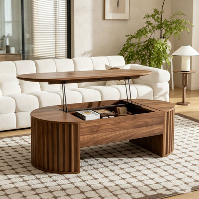Table basse à plateau relevable 47,2 po
