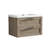 Devillage 29.5'' Single Bathroom Vanity with Engineered Stone Top-837374105